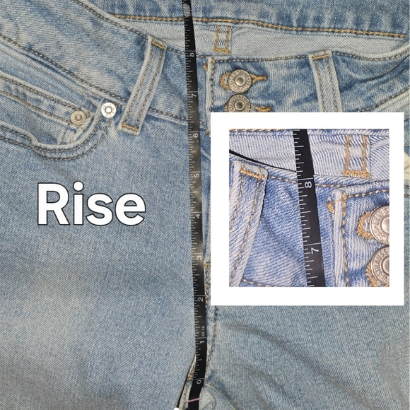 Levi's Superlow Flare Women's Jeans - 25" - Regular - Like New - Picture 9 of 12